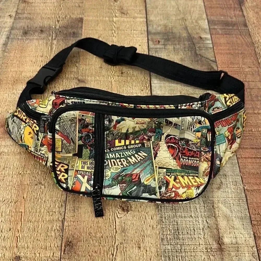 Marvel Comics Fanny Pack Spider-Man X-men Hulk
